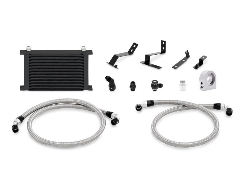 Масляный радиатор (маслокулер) Mishimoto Oil Cooler (Black) для Chevrolet Camaro SS (LT1) 6.2L V8
