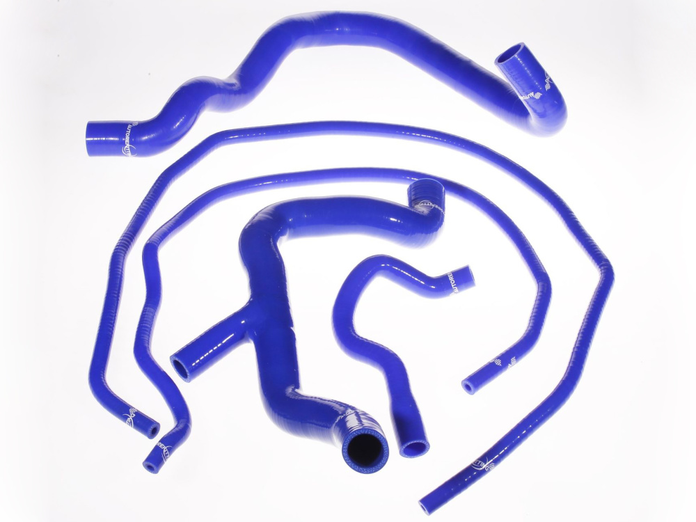 Силиконовые патрубки радиатора ICE Performance (синий) для Ford Focus ST (MK2)