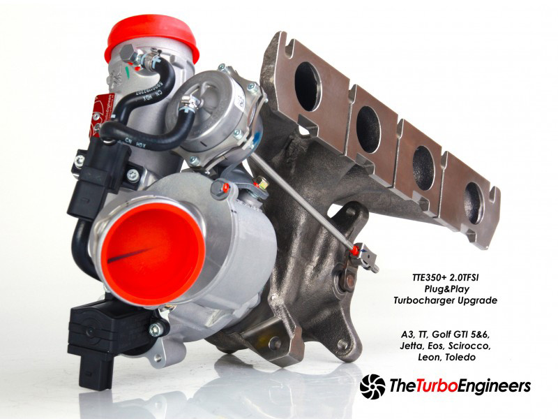 Турбокомпрессор (турбина) TTE350+ (BorgWarner K03) Turbo Upgrade для VW/Audi 1.8T/2.0T TSI/TFSI (EA888.1) TTE10013