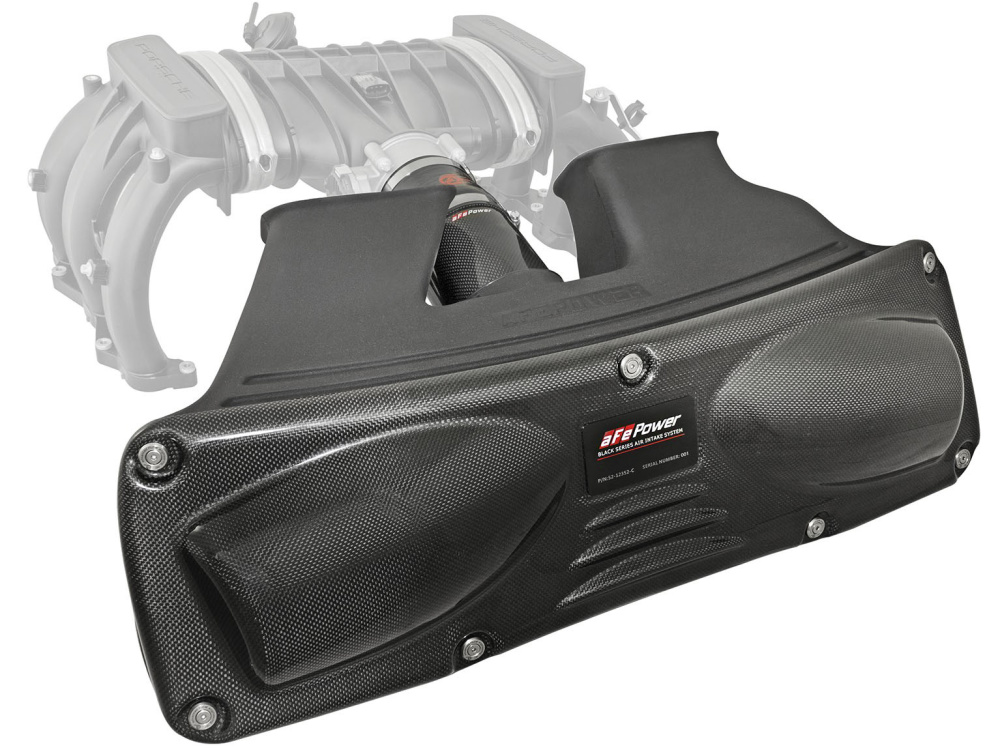 Впускная система aFe Power Black Series (Carbon Fiber) Cold Air Intake для Porsche 911 (991) Carrera/S/4/4S H6-3.4L/3.8L (2012-15)