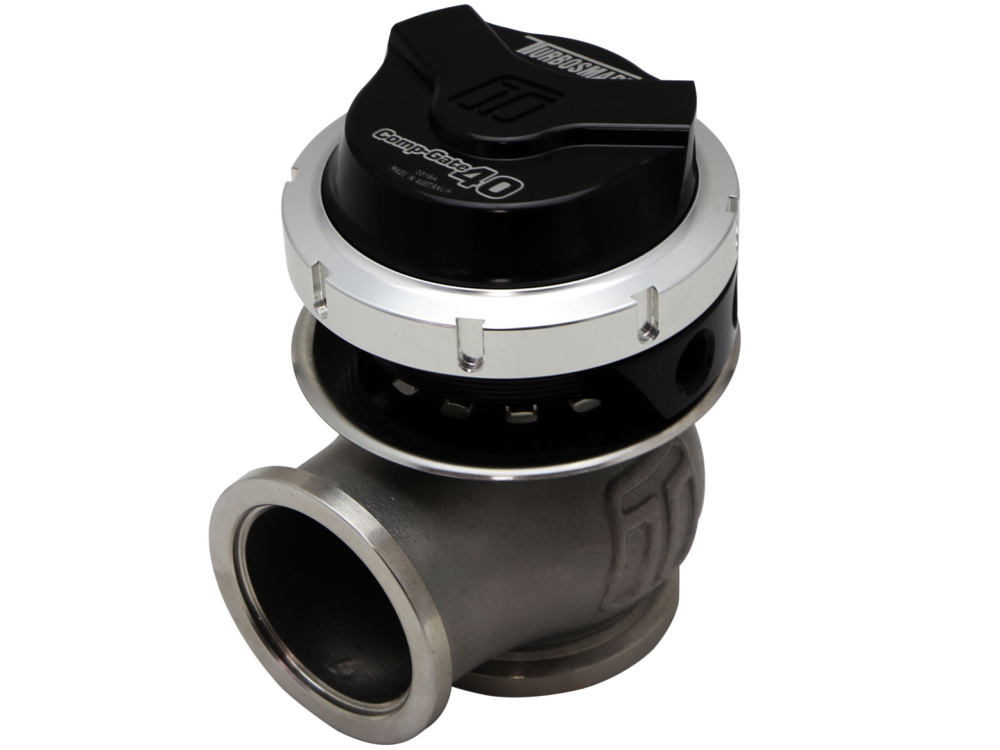 Вестгейт клапан Turbosmart GenV CompGate40 (14psi) Wastegate (Black) TS-0552-1012