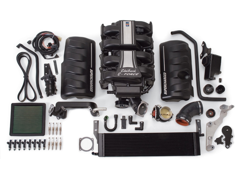 Компрессор Edelbrock E-Force Supercharger (Stage 1 - Street Systems) для Ford Mustang GT 4.6L (2005-2009)