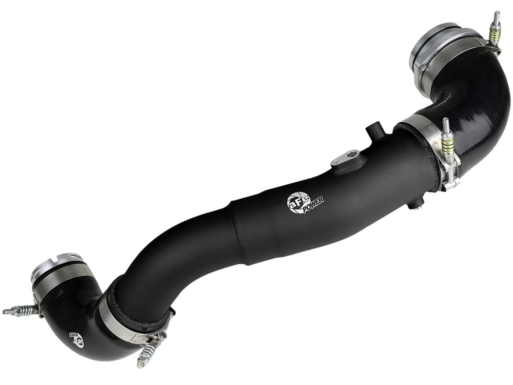 Чарджпайп (горячей стороны/discharge pipe) aFe Power BladeRunner (Black) для Toyota Supra (J29/DB/A90) (B58) L6-3.0L