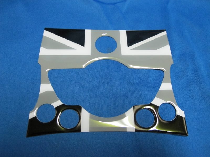Накладка центральной консоли MINI UK Black (Английский Флаг) 2007-10