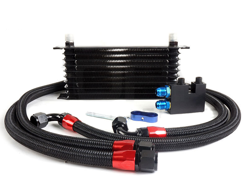 10-Рядный масляный радиатор (Black) для BMW 135i (E82), 335i (E90,E92,E93) с двигателем N54