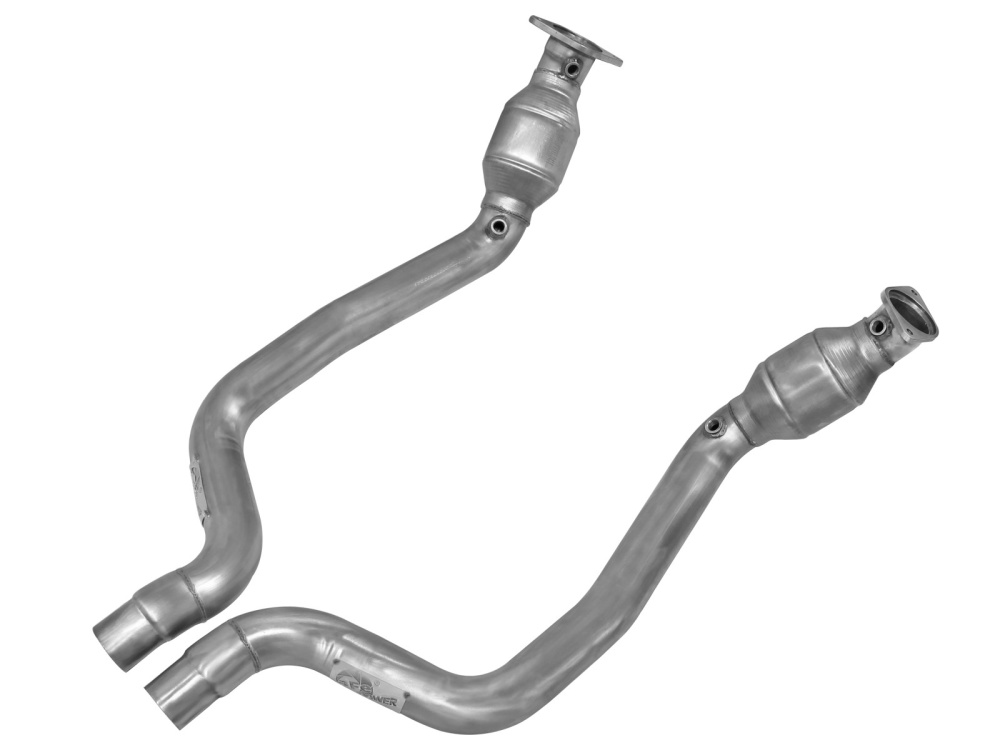 Средняя часть выхлопной системы (Mid-pipe) aFe POWER (катализатор) для Dodge Challenger SRT-8 6.4L V8 (Hemi) 2011-14