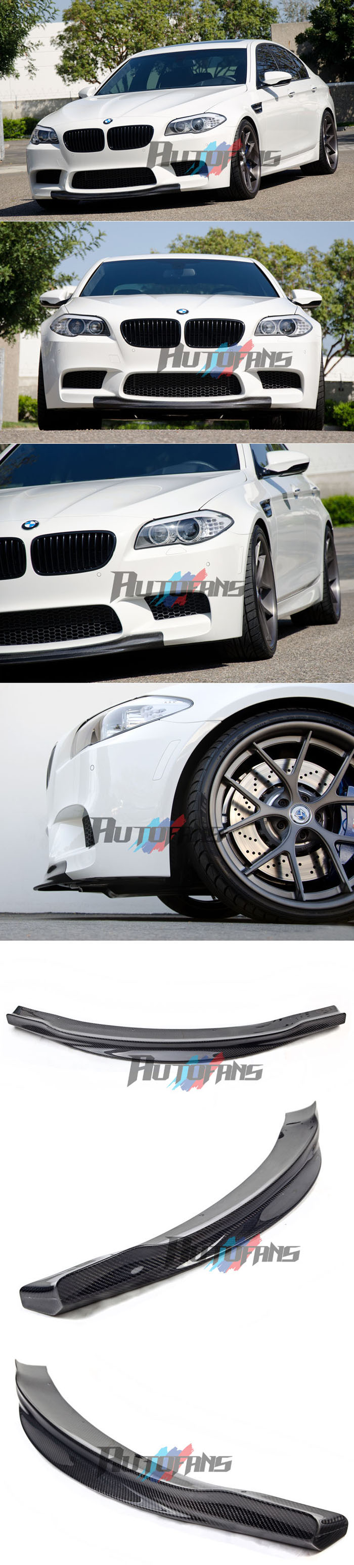 BMW F10 M5 Carbon Fiber Front Lip Spoiler splitter.jpg