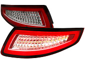 Задние фонари со светодиодами LED (Chrome Housing/Red Lens) для Porsche 911 (997) 2005-2009