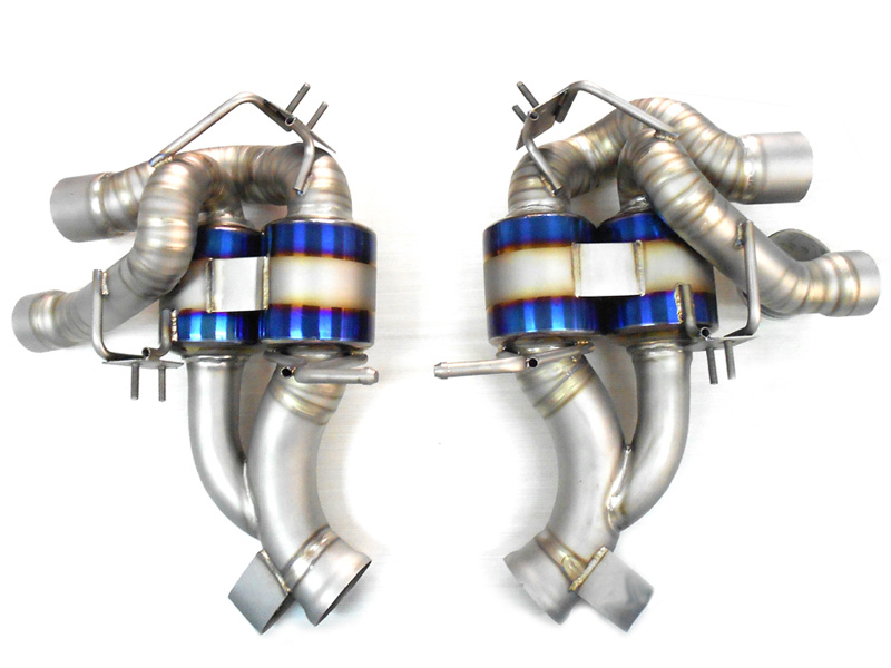 Титановая выхлопная система Agency Power для FERRARI F12