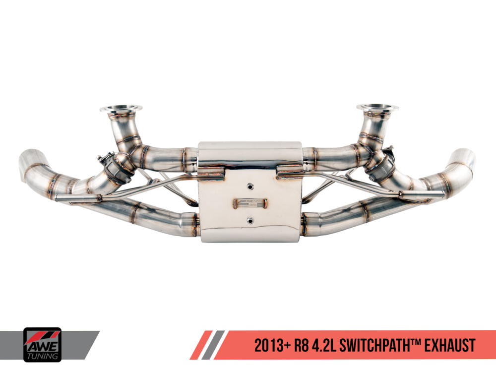 Выхлопная система AWE SwitchPath Cat-Back для Audi R8 (Coupe) V8-4.2L FSI (2014-2015)