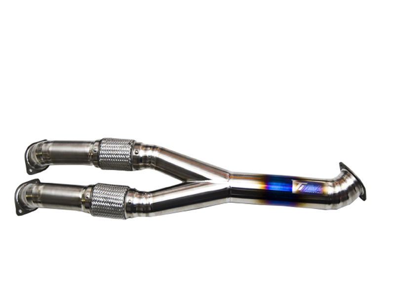 Средняя часть (Y-pipe) TiTek Titanium Race Midpipe для Nissan GT-R R35 (09+)