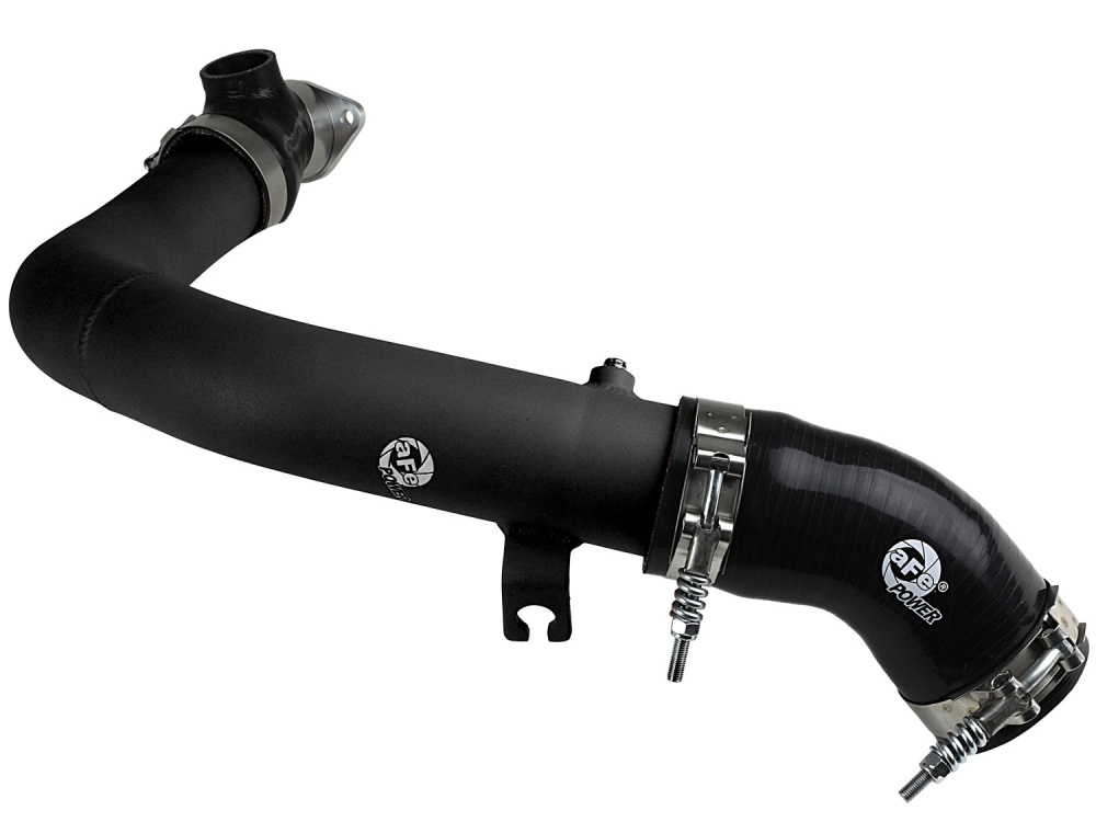 Чарджпайп (горячей стороны/discharge pipe) aFe Power BladeRunner (Black) для Subaru Impreza WRX (FA20F/F20DIT) H4-2.0L Boxer/Flat4