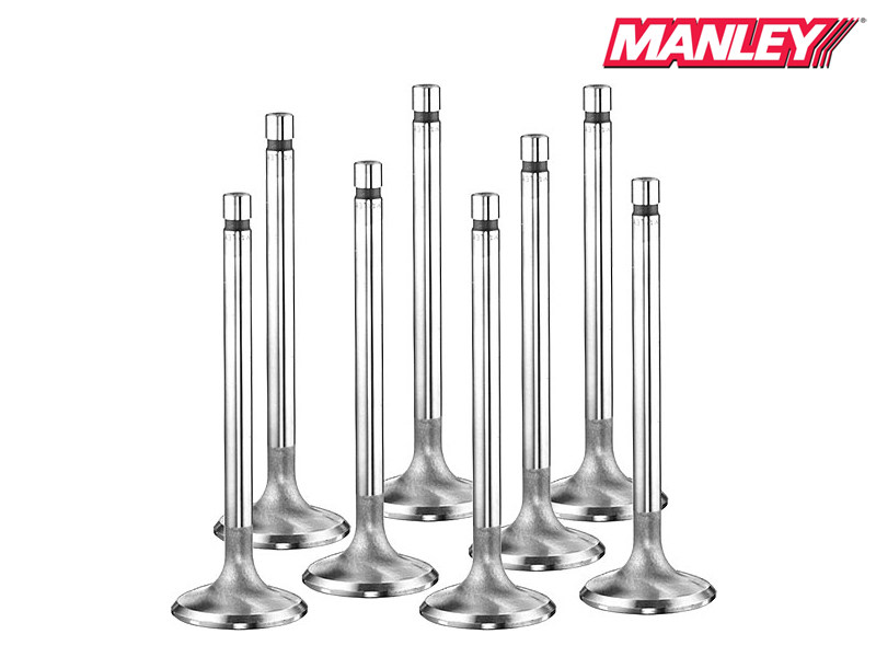 Выпускные клапана Manley Race Flo 30.5mm (Stock) для Mitsubishi Eclipse/Evolution (4G63/4G63T) 11133-8