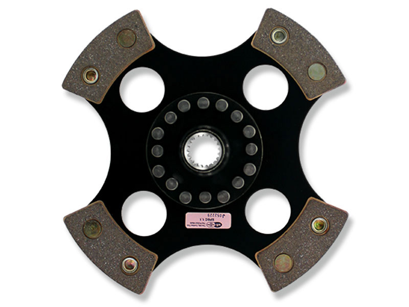 Бездемпферный 4-х лепестковый керамический диск сцепления ACT Mitsubishi Evolution 8/9