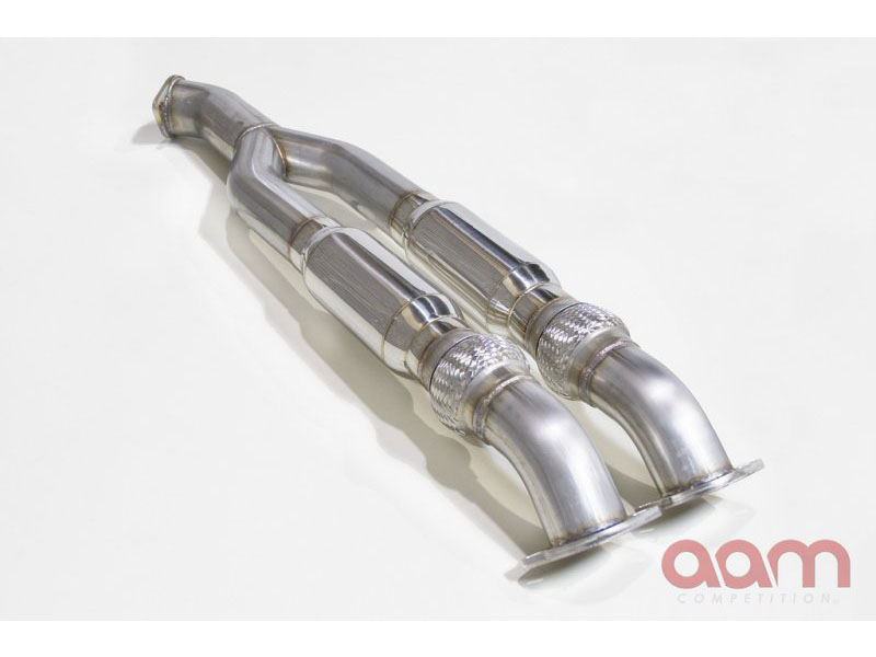 Средняя часть (Y-pipe) AAM Competition Resonated Midpipe для Nissan GT-R R35 (09+)