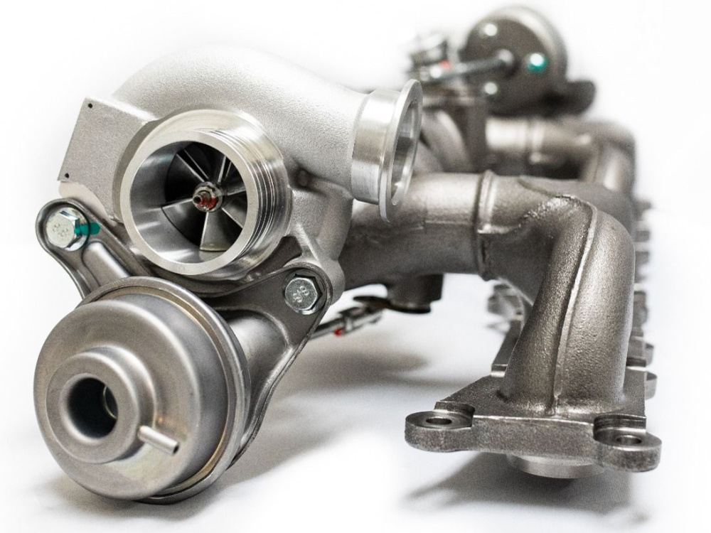 Турбокомпрессоры (турбины) Pure Turbos Stage 2 (CAST) Turbo Upgrade для BMW (E-Series) L6-3.0L (N54)