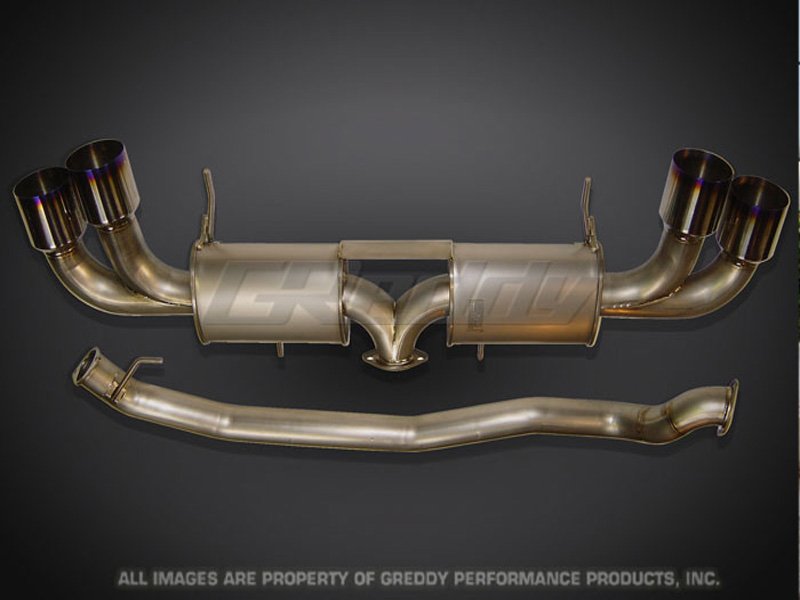 Задняя часть GReddy PE-Ti Exhaust для Nissan GT-R R35 (09+)