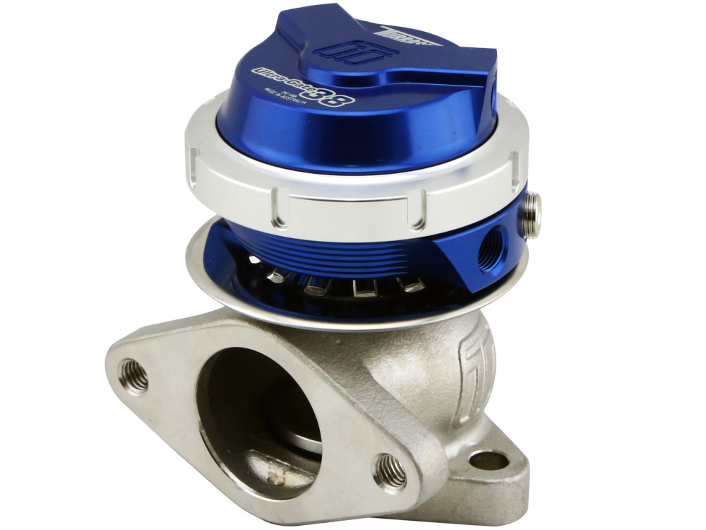 Вестгейт клапан Turbosmart GenV UltraGate38 (7psi) Wastegate (Blue) TS-0551-1001