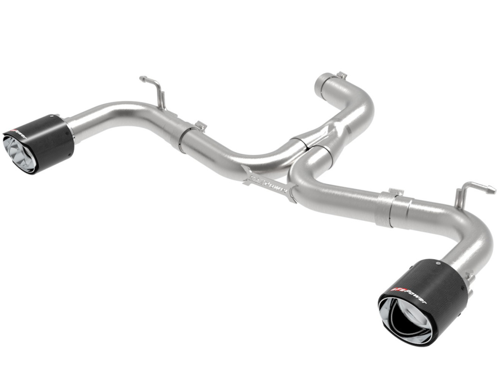 Выхлопная система aFe POWER MACH Force XP Axle-Back (Carbon) для VW Golf GTI (MK7.5)