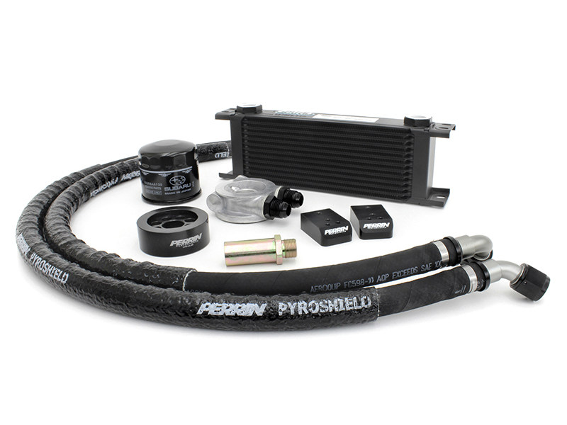Масляный радиатор (маслокулер) PERRIN x SETRAB Oil Cooler Kit для Subaru BRZ / Toyota GT-86