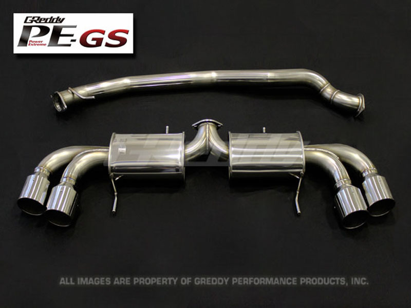 Задняя часть GReddy PE-GS Exhaust для Nissan GT-R R35 (09+)