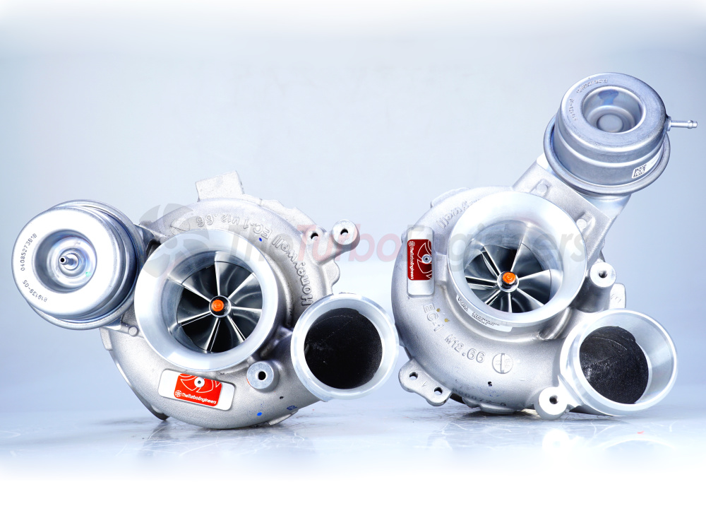 Турбокомпрессоры (турбины) TTE900M+ Twin Turbo Upgrade для BMW M5/M6/X5M/X6M (F10/F06/F12/F13/F85/F86) S63TU TTE10078