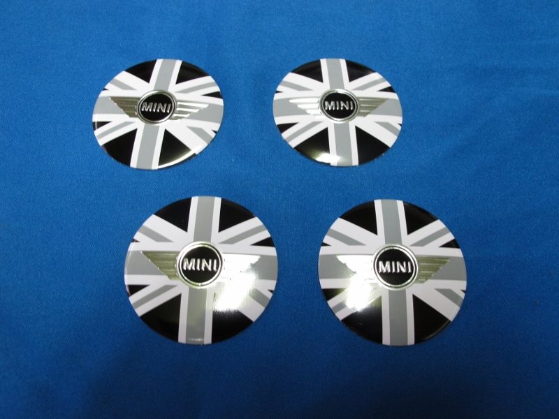 Накладки центрального отверстия колесных дисков MINI UK Black