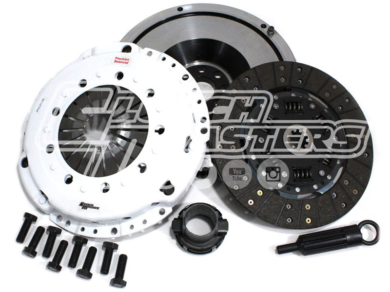 Сцепление Clutch Masters FX100 (Stage 1) демпферный диск и стальной маховик BMW M3 (E46) 3.2L (S54) 03CM2-HD00-SK