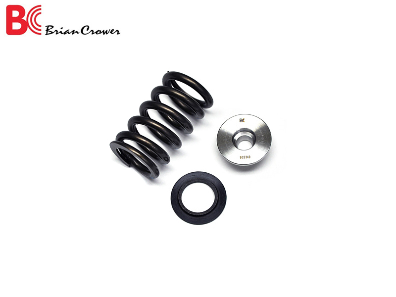 Комплект одинарных клапанных пружин и титановых тарелок Brian Crower для Toyota/Scion (2AZ-FE) BC0340
