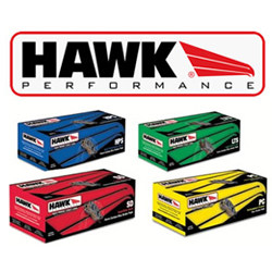 Различия и виды спортивных тормозных колодок Hawk Performance
