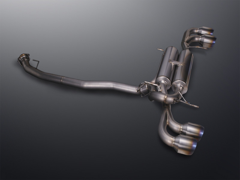 Задняя часть MINE's Silence VX Pro Titan II Exhaust для Nissan GT-R R35 (09+)