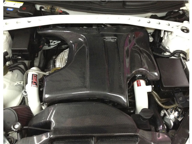 Карбоновая крышка двигателя HK-Style для Genesis Coupe 2.0T (2010-13+)