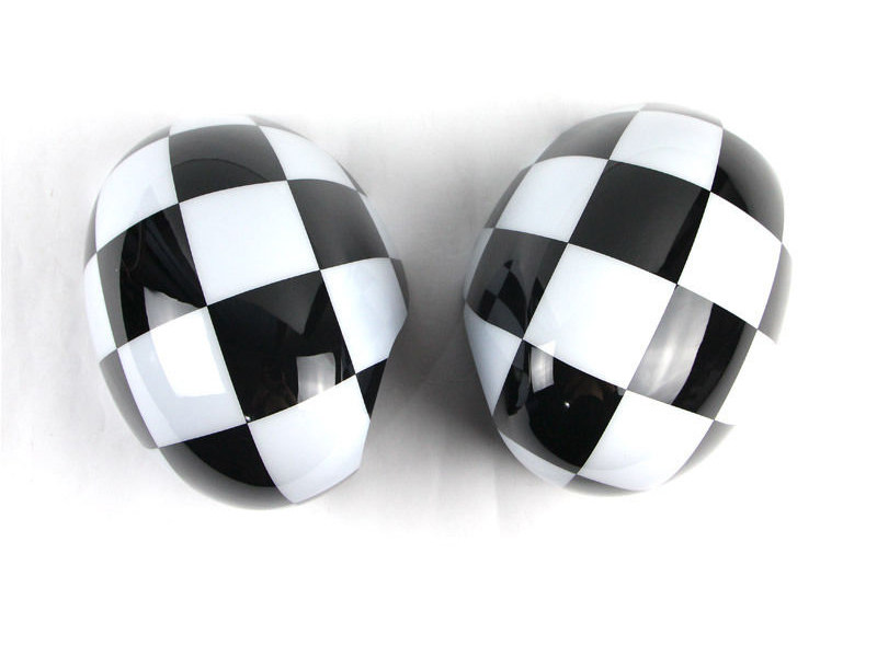 Накладки для зеркал MINI Checkered (шашки)