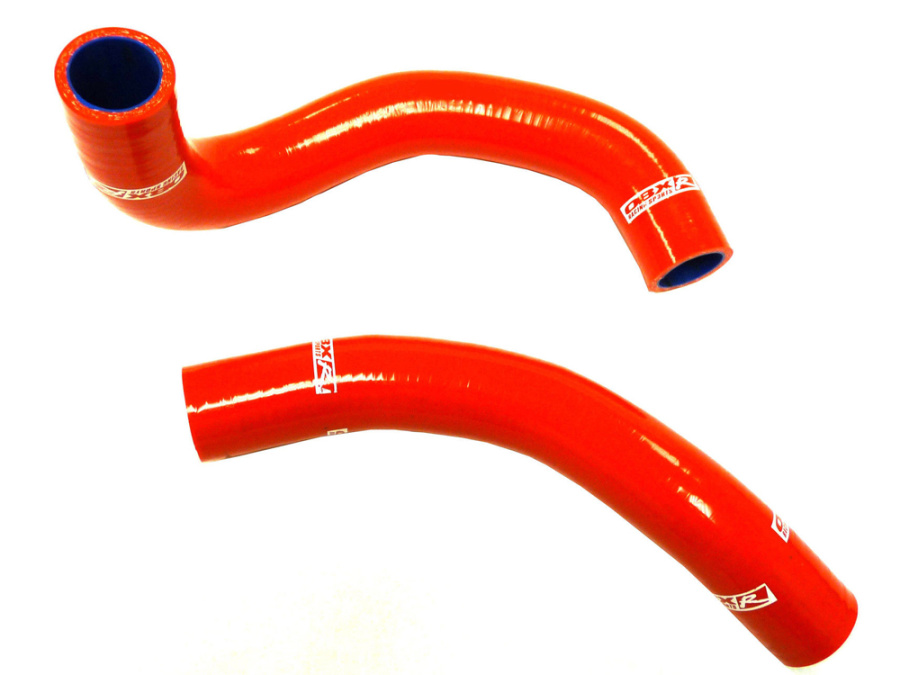 Силиконовые патрубки радиатора OBX Racing (красный) для Hyundai Veloster 1.6L NA (2012-2017)