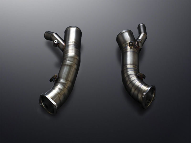 Титановый инлет MINE's Titanium Suction Pipe Kit для Nissan GT-R R35 (2009+)