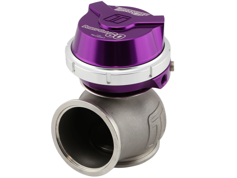 Вестгейт клапан Turbosmart GenV PowerGate60 (14psi) Wastegate (Purple) TS-0555-1013