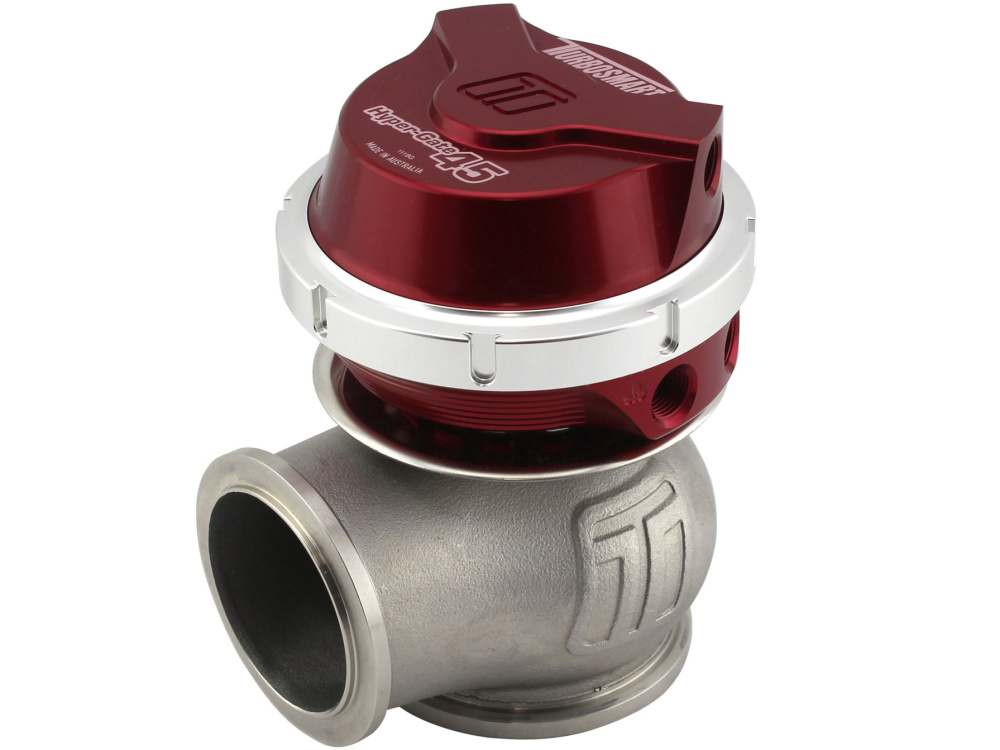 Вестгейт клапан Turbosmart GenV HyperGate45 (14psi) Wastegate (Red) TS-0553-1014