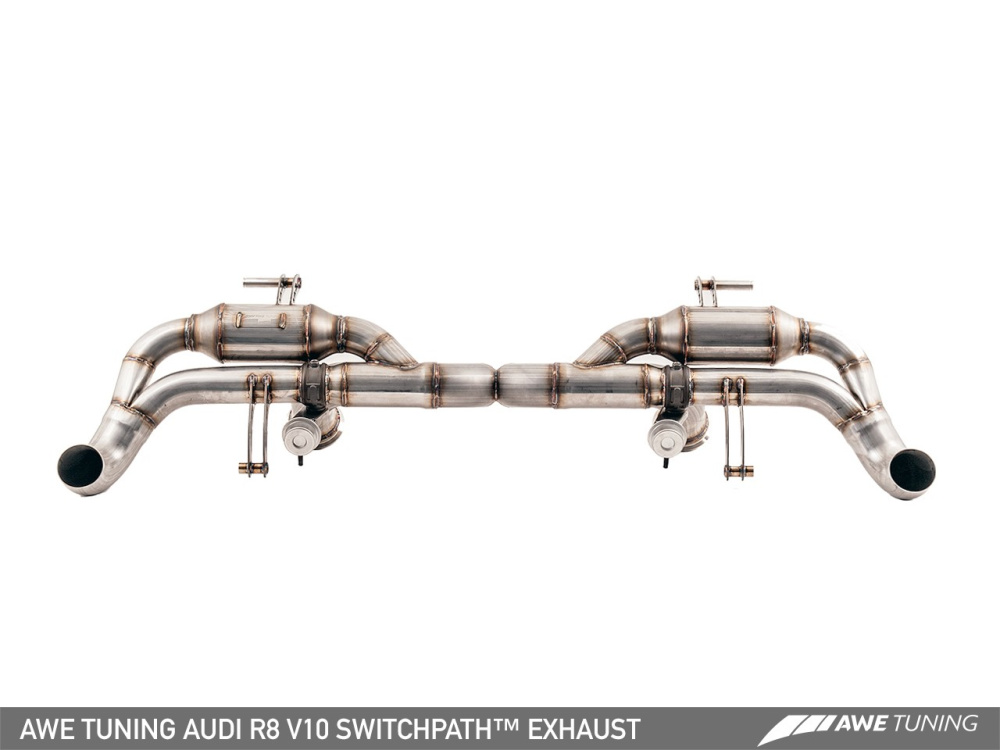 Выхлопная система AWE SwitchPath Cat-Back для Audi R8 (Spyder) V10-5.2L FSI (2014-2015)