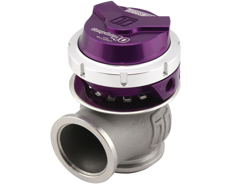 Вестгейт клапан Turbosmart GenV CompGate40 (14psi) Wastegate (Purple) TS-0552-1013