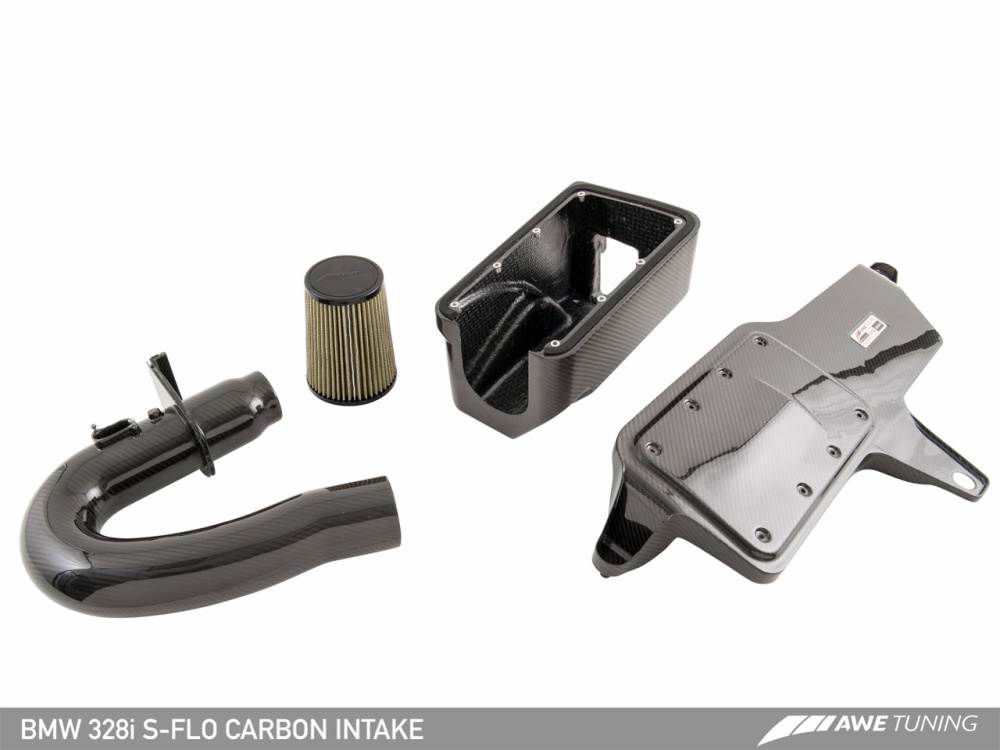 Впускная система AWE S-FLO Carbon Intake для BMW 2/3/4-Series (F22/F30/F34/F32/F36) L4-2.0L (t) N20