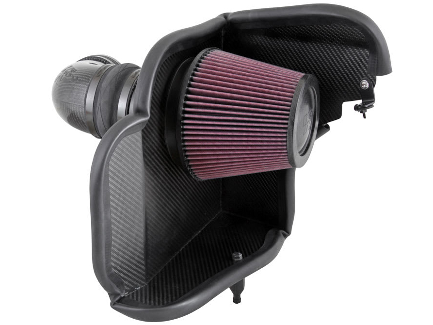 Впускная система K&N 63 Series AirCharger (Carbon Fiber) для Chevrolet Camaro ZL1 (LSA) 6.2L V8 supercharged (2012-2015)