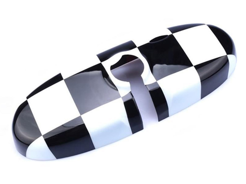 Декоративная накладка зеркала заднего вида MINI Checkered (шашки)