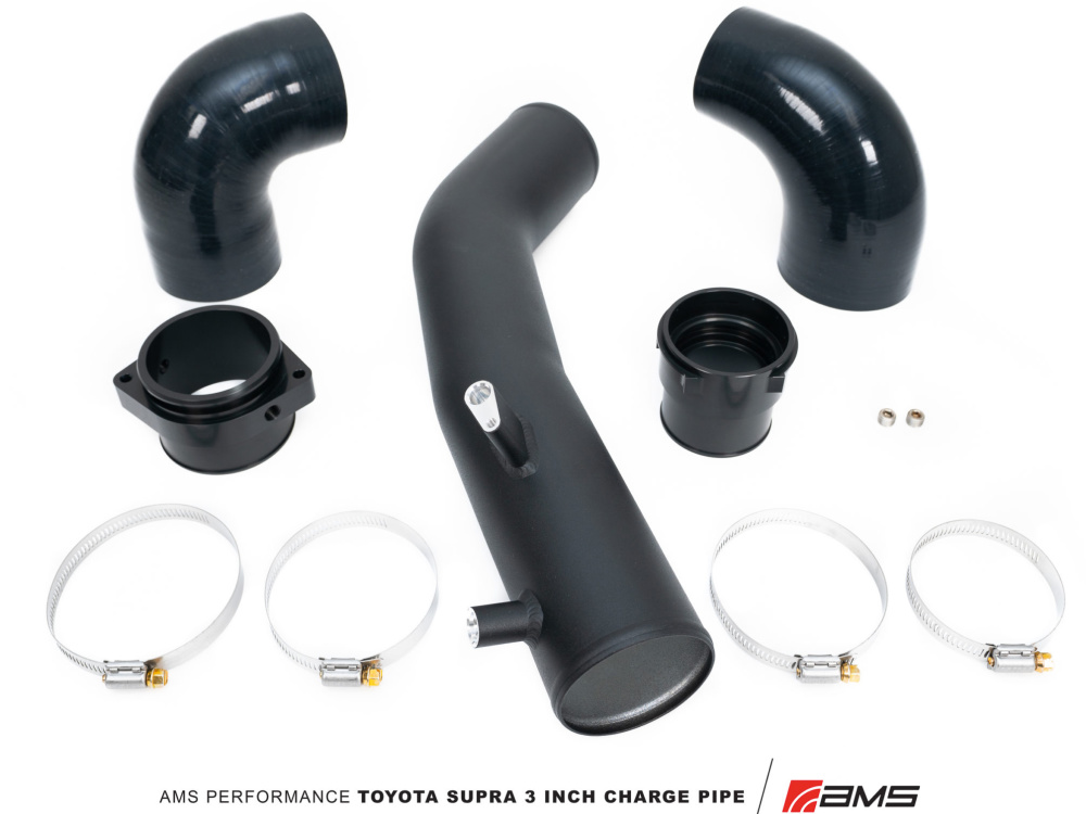 Чарджпайп (горячей стороны/discharge pipe) AMS Performance для Toyota Supra (J29/DB/A90) L6-3.0L (B58)