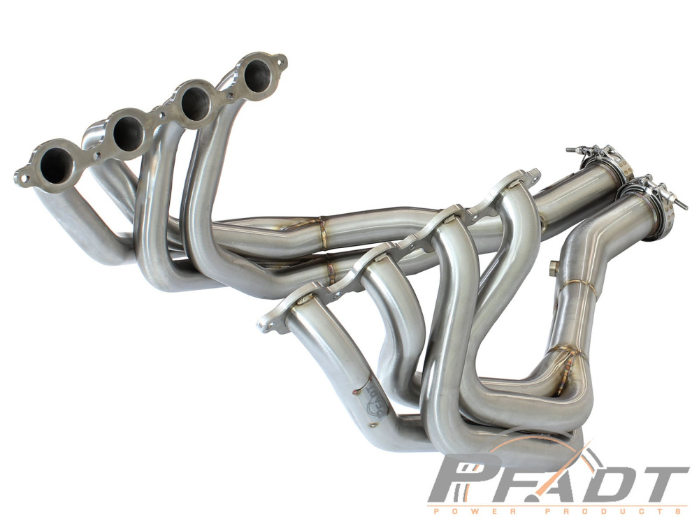 Равнодлинные выпускные коллекторы aFe Power PFADT (Race/без кат) для Chevrolet Corvette (C7) Stingray/Z06/Z51 (LT1/LT4) 2014-18