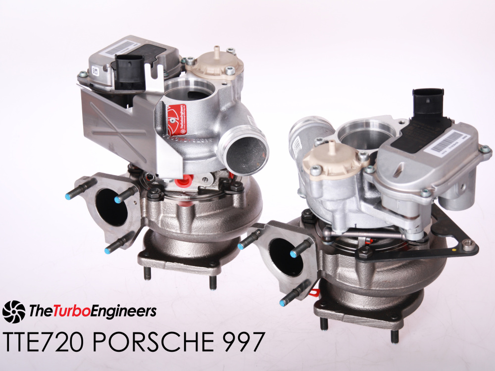 Турбокомпрессоры (турбины) TTE720 VTG Turbo Upgrade для Porsche 911 (997.2) Turbo S 3.8L Turbo TTE10088