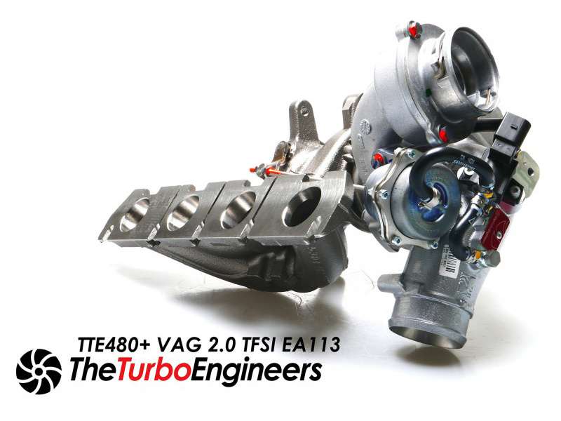 Турбокомпрессор (турбина) TTE480+ Upgrade Turbo для VW/Audi 2.0 TFSI (EA113) TTE10016