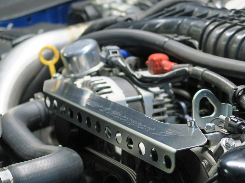 Алюминиевая крышка генератора Killer B Motorsport для Subaru Impreza WRX 2.0L FA20F (2015-17)