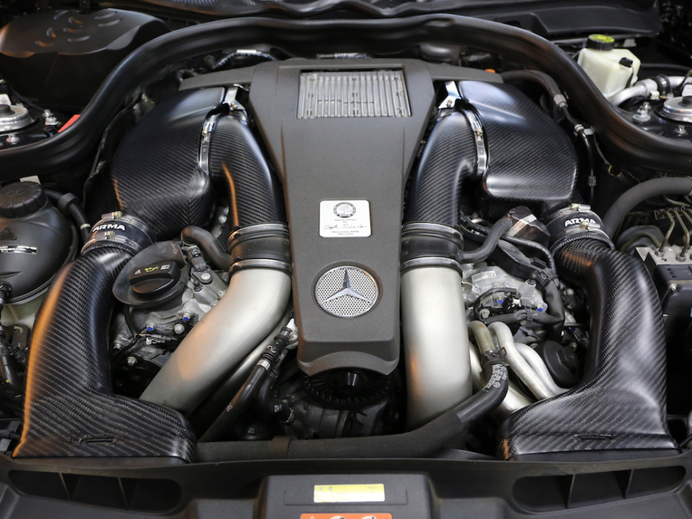 Впускная система ARMASPEED (Carbon Fiber) для Mercedes-Benz CLS63 AMG (w218) 5.5L V8 Twin Turbo (M157 DE55 AL)