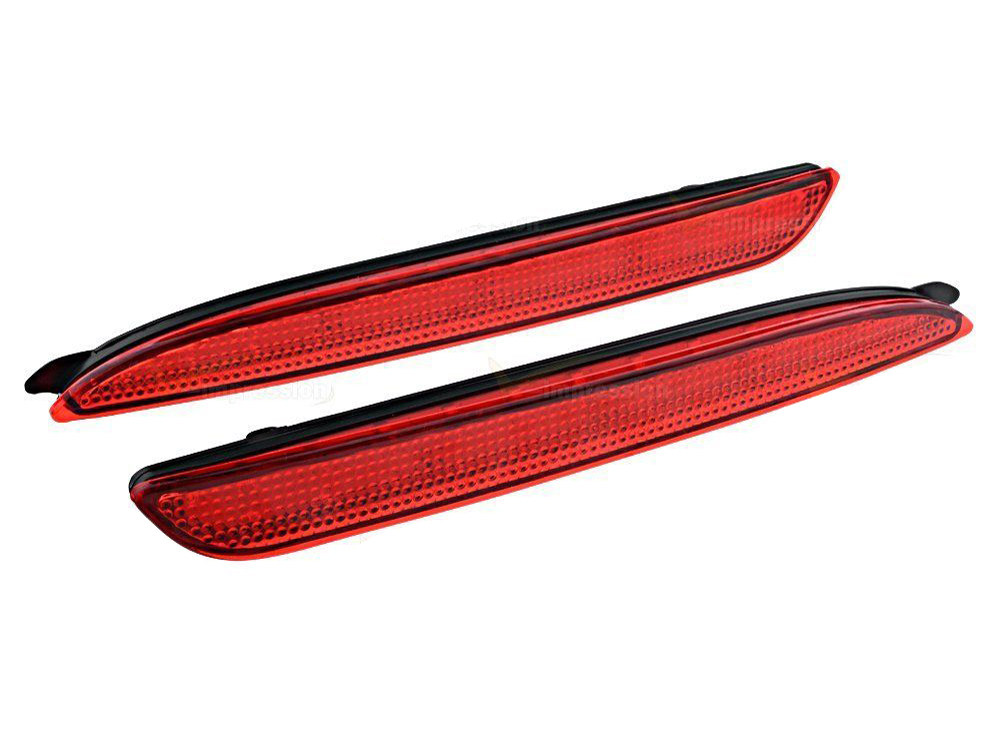 Светодиодные рефлекторы заднего бампера LED (красные)