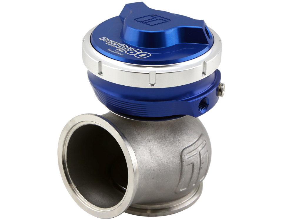 Вестгейт клапан Turbosmart GenV CompGate60CG Compressed Gas (5psi) Wastegate (Blue) TS-0555-1201